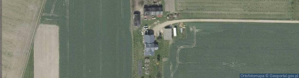 Zdjęcie satelitarne Brzozów-Kolonia ul.