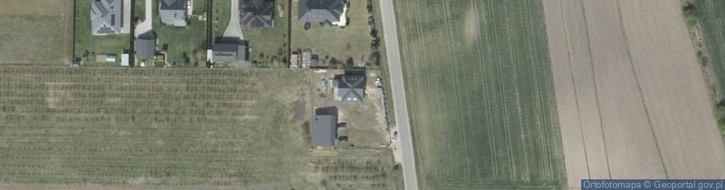 Zdjęcie satelitarne Brzozów-Kolonia ul.