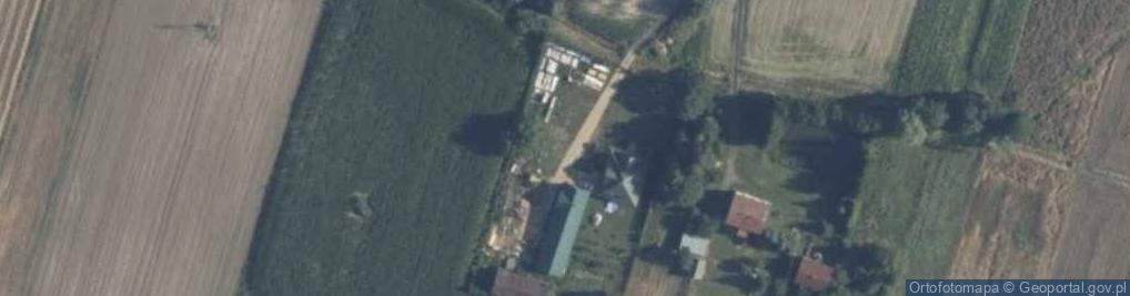 Zdjęcie satelitarne Brzozów-Kolonia ul.