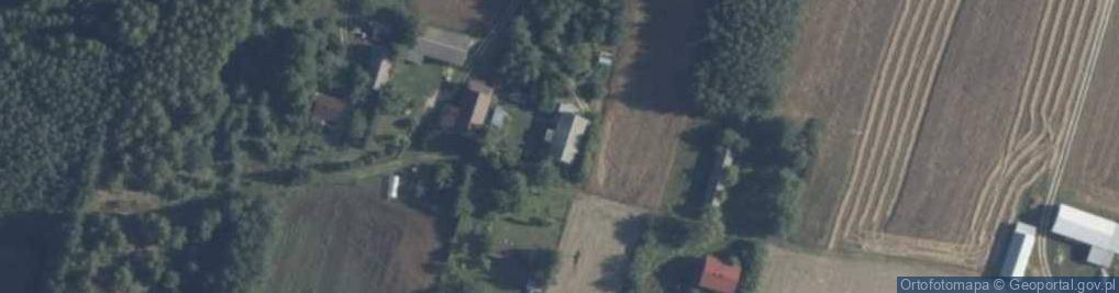 Zdjęcie satelitarne Brzozów-Kolonia ul.