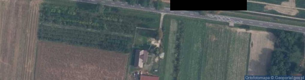 Zdjęcie satelitarne Brzozów Nowy ul.