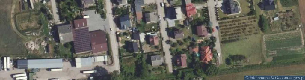 Zdjęcie satelitarne Brzozów Stary ul.
