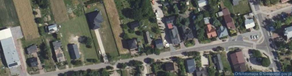 Zdjęcie satelitarne Brzozów Stary ul.