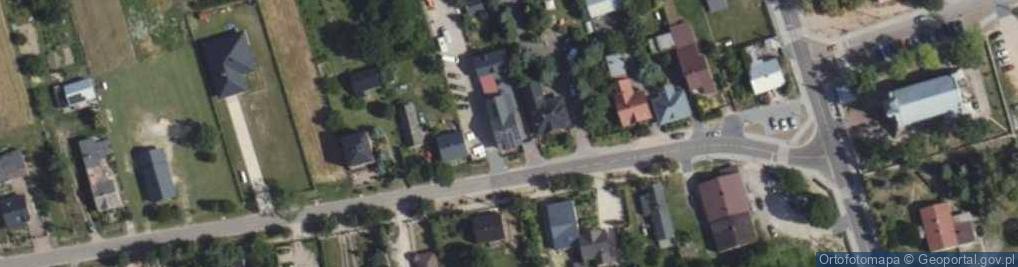 Zdjęcie satelitarne Brzozów Stary ul.