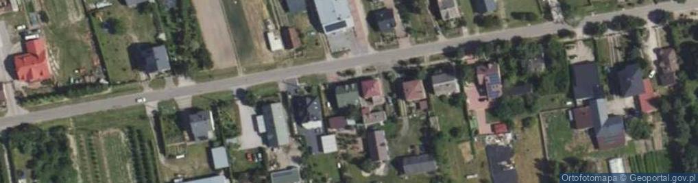 Zdjęcie satelitarne Brzozów Stary ul.