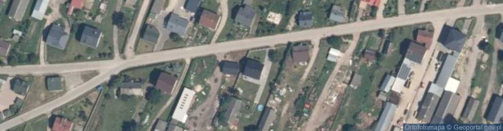 Zdjęcie satelitarne Brzozów ul.