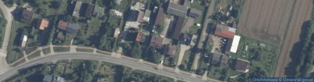 Zdjęcie satelitarne Brzozów ul.