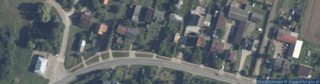 Zdjęcie satelitarne Brzozów ul.