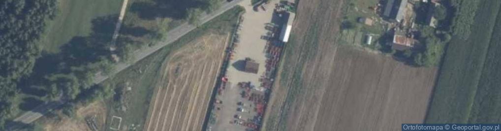 Zdjęcie satelitarne Brzozów ul.
