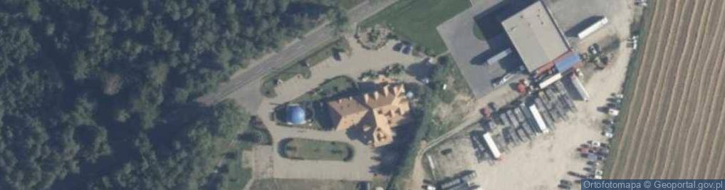 Zdjęcie satelitarne Brzozów ul.