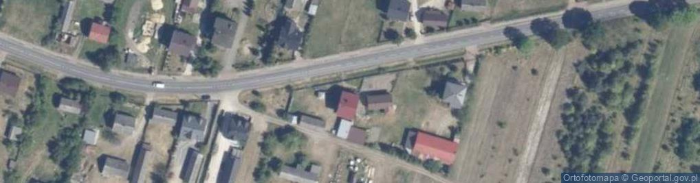 Zdjęcie satelitarne Brzozowa ul.