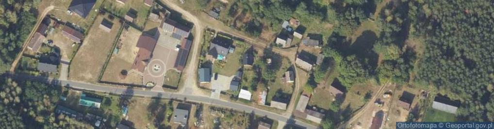 Zdjęcie satelitarne Brzozowe Błota ul.
