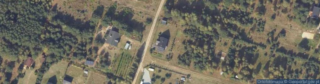 Zdjęcie satelitarne Brzozowe Błota ul.