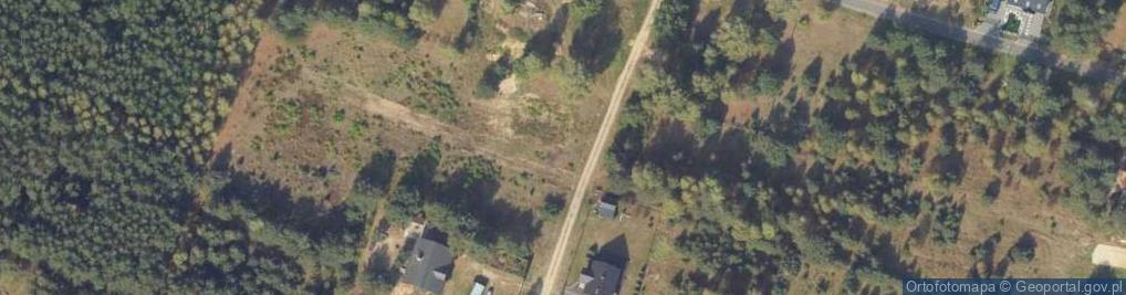 Zdjęcie satelitarne Brzozowe Błota ul.