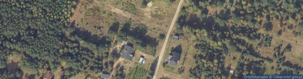 Zdjęcie satelitarne Brzozowe Błota ul.