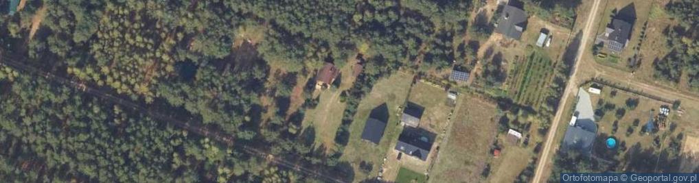 Zdjęcie satelitarne Brzozowe Błota ul.