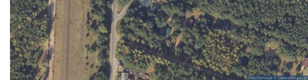 Zdjęcie satelitarne Brzozowe Błota ul.