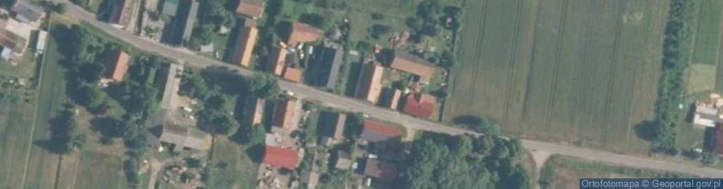 Zdjęcie satelitarne Brzozowiec ul.
