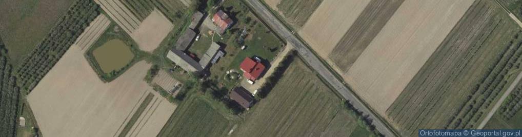 Zdjęcie satelitarne Brzozówka-Kolonia ul.