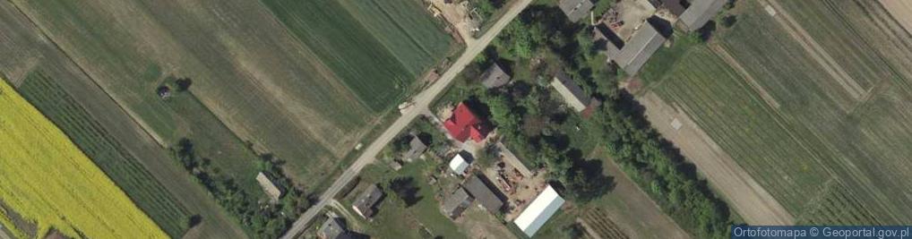 Zdjęcie satelitarne Brzozówka-Kolonia ul.