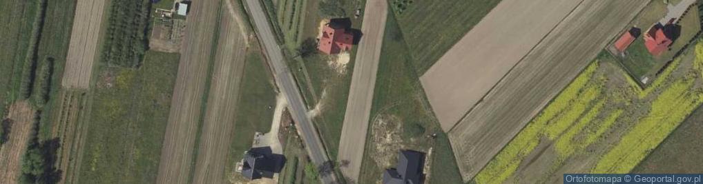Zdjęcie satelitarne Brzozówka-Kolonia ul.