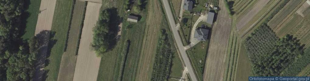 Zdjęcie satelitarne Brzozówka-Kolonia ul.