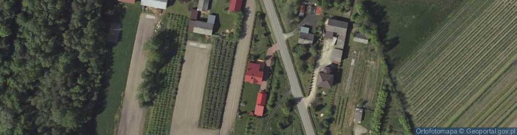 Zdjęcie satelitarne Brzozówka-Kolonia ul.