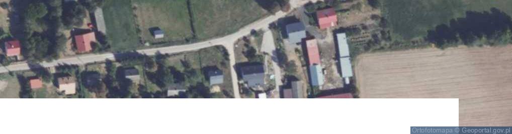 Zdjęcie satelitarne Brzozowo-Łęg ul.