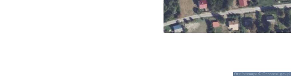 Zdjęcie satelitarne Brzozowo-Łęg ul.