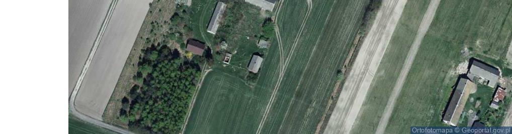 Zdjęcie satelitarne Brzozowy Kąt ul.