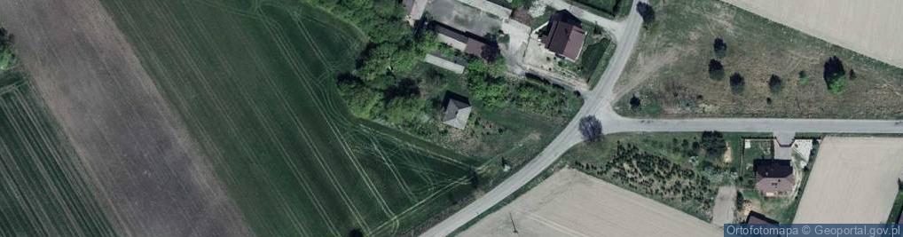 Zdjęcie satelitarne Brzozowy Kąt ul.