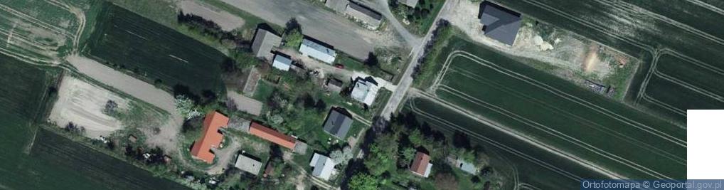 Zdjęcie satelitarne Brzozowy Kąt ul.