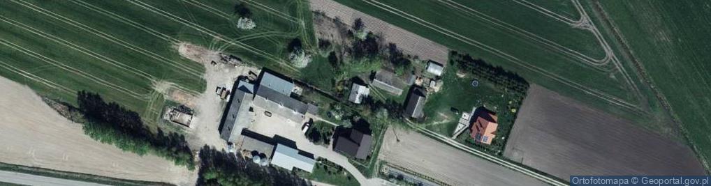 Zdjęcie satelitarne Brzozowy Kąt ul.