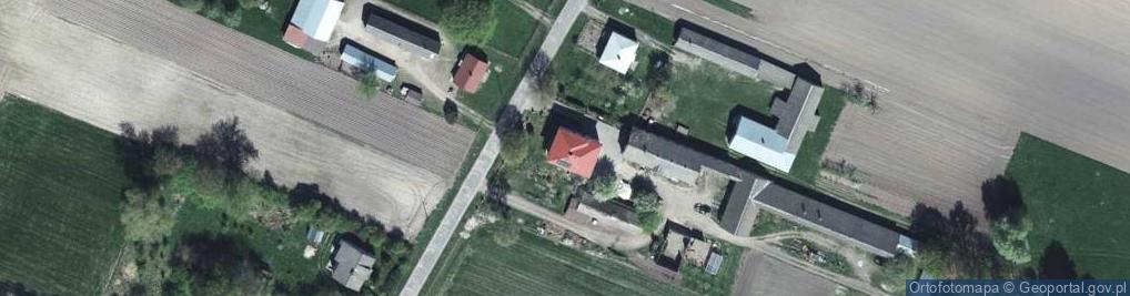 Zdjęcie satelitarne Brzozowy Kąt ul.