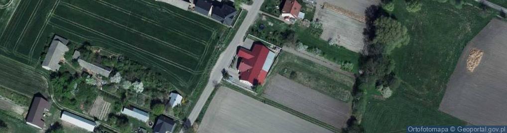 Zdjęcie satelitarne Brzozowy Kąt ul.