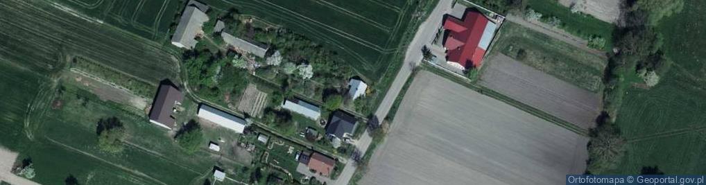 Zdjęcie satelitarne Brzozowy Kąt ul.