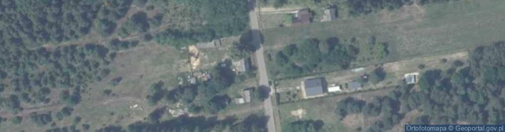 Zdjęcie satelitarne Brzustów ul.
