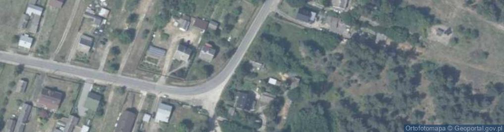 Zdjęcie satelitarne Brzustów ul.
