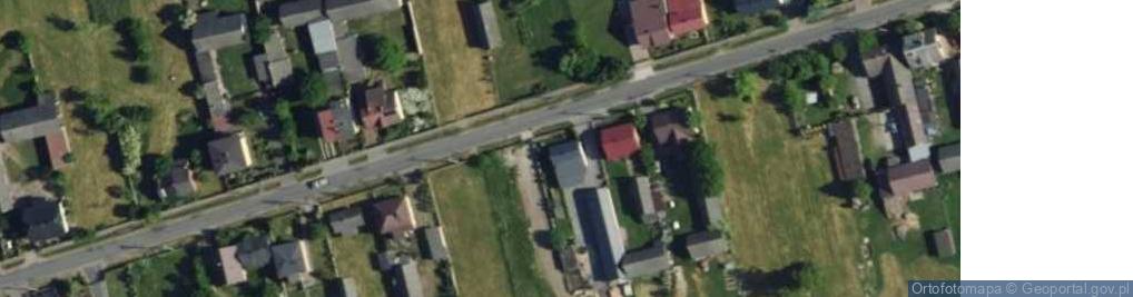 Zdjęcie satelitarne Brzustów ul.