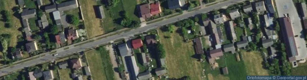 Zdjęcie satelitarne Brzustów ul.