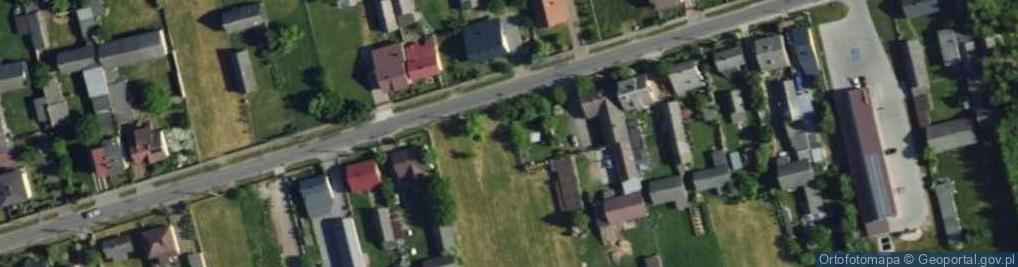 Zdjęcie satelitarne Brzustów ul.