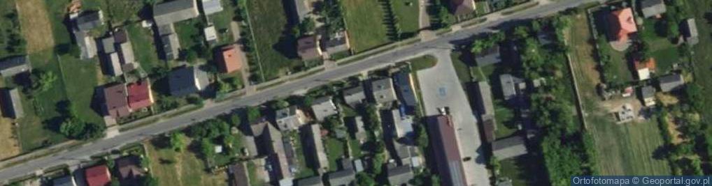 Zdjęcie satelitarne Brzustów ul.