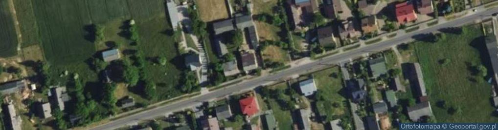Zdjęcie satelitarne Brzustów ul.