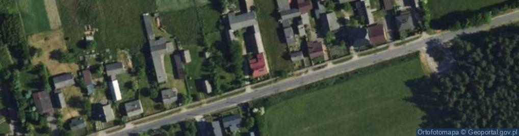 Zdjęcie satelitarne Brzustów ul.