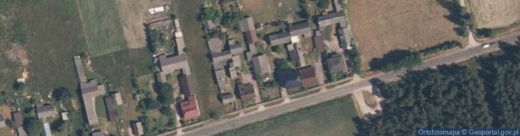 Zdjęcie satelitarne Brzustów ul.
