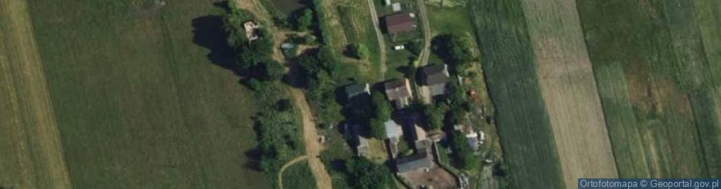 Zdjęcie satelitarne Brzustów ul.