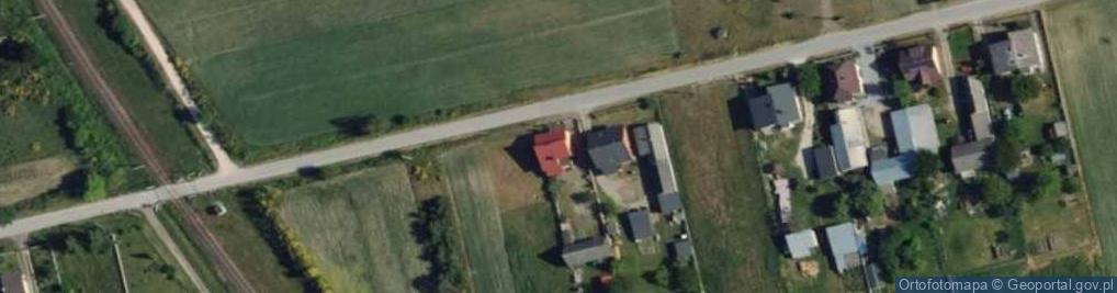 Zdjęcie satelitarne Brzustów ul.