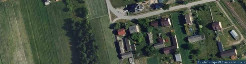 Zdjęcie satelitarne Brzustów ul.