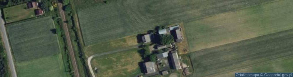 Zdjęcie satelitarne Brzustów ul.