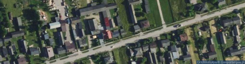 Zdjęcie satelitarne Brzustów ul.